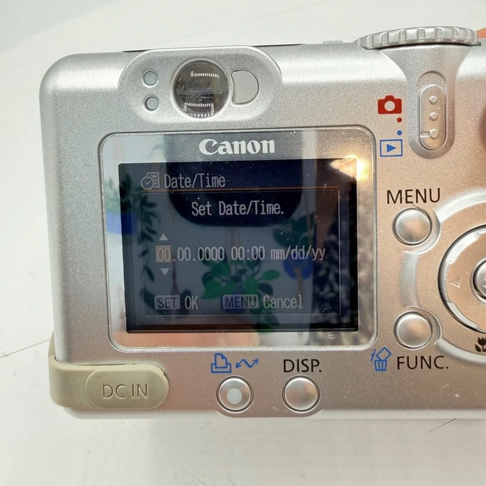 Canon PowerShot A75 3.2 Mega Pixels Digital Camera For Parts/Repair